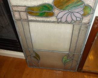 Large .stained glass with slight damage