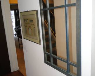 Mirror framed window