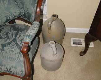 Pennsylvania Dutch Jugs.  You can put your 'Reumatis Medicine inside 