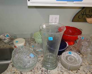 Vases, and plates and colanders and more, we like to mix things up