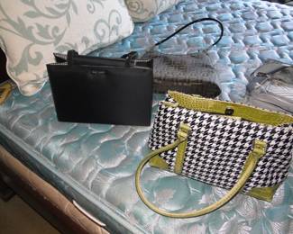 Purses and handbags, Kate Spade and Fendi, and a few others
