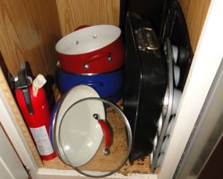We do have a very small amount of pots and pans at this sale