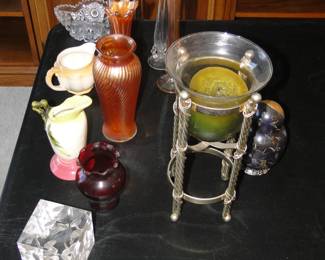 Candles, and vases and such