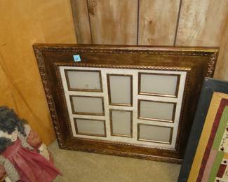 Large, very fancy multiple picture frame