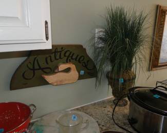 Fancy Antiques plaque