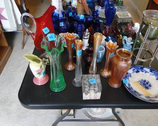 We do have some outstanding pieces of glass too, some of which glows up in the dark with a black light, and some that just looks nice on the shelf