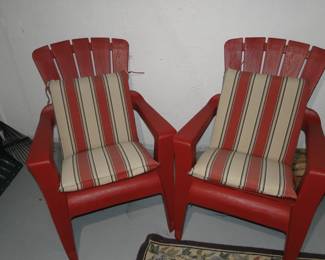 See these really are amazing Adirondack chairs, with crisp, clean, non faded color 
