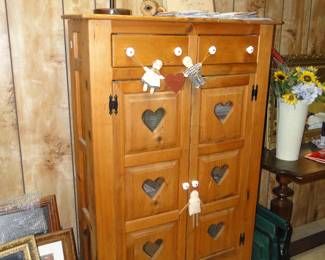 Pie safe and jelly cupboard, all rolled into one