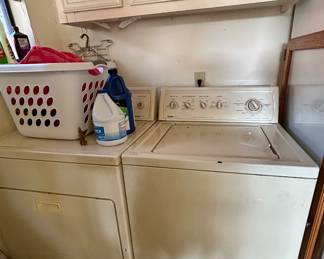washer and dryer