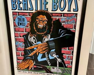 Beastie Boys Justin Hampton 2004 Framed - Signed and Numbered 