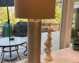 Table lamps one of a pair