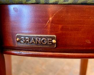 Grange Louis Phillippe Side Dining Room Chairs and Dining Room Table 