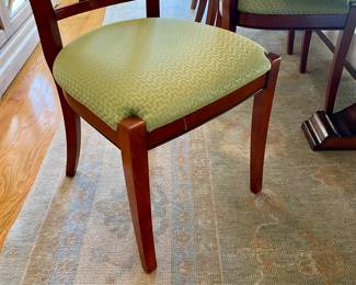 Grange Louis Phillippe Side Dining Room Chairs and Dining Room Table 