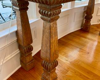 Kriess Monteceito Console Travertine Top