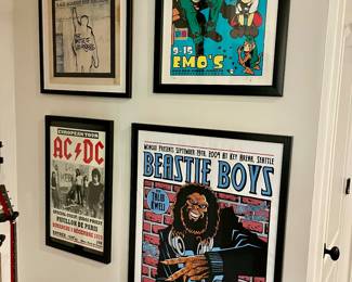 Beastie Boys Justin Hampton 2004 Framed - Signed and Numbered 