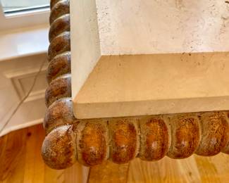Kriess Monteceito Console Travertine Top