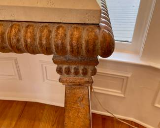 Kriess Monteceito Console Travertine Top
