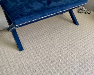 Modway Rivet Velvet Bench