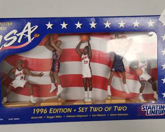 VTG NBA Basketball toy figures Team USA