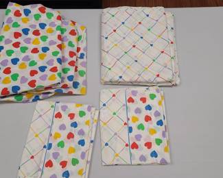 VTG Sears Young at Heart sheets set