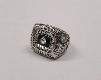 Pittsburgh Steelers World Champs Replica fan ring