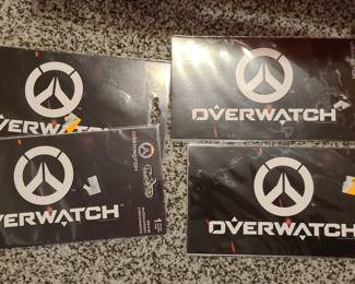 Overwatch video game sticker decals - new