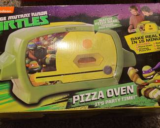 Teenage Mutant Ninja Turtles TMNT Pizza oven in box