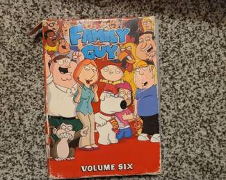 Family Guy TV series season 6 discs