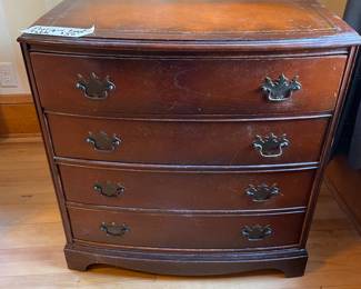 4-drawer wooden chest