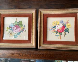 Framed watercolors
(c. 1940)