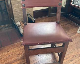 Antique wooden chair