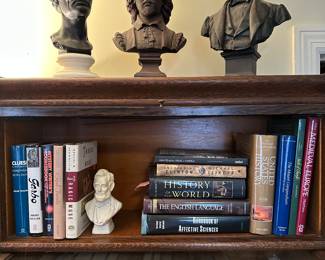 Bust of various scholars
