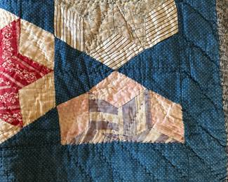 Closeup of quilt