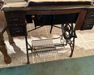 Antique sewing machine