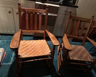 Semi matching antique rockers
