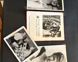 Jeanette MacDonald fan club photo album