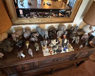 collection of elephants