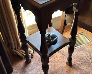 Circa 1914 Jacobean side table