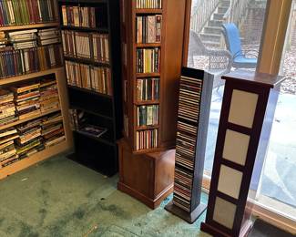 large collection of DVD’s 