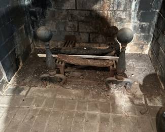 fireplace andiron’s 