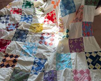 Sand quilt top from the church of Christ Corbin, Kentucky