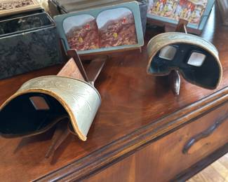 Victorian Graphoscope, stereoscope, sterling viewer
