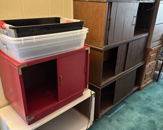 vinyl record storage cabinets