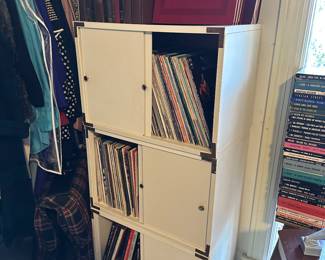 Vinyl Records, vinyl records, and more vinyl records. 
Jazz, country, classical music, and more