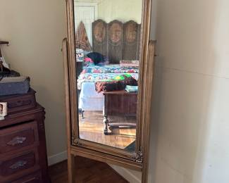 Vintage stand mirror 