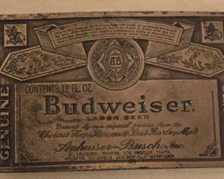 Budweiser Belt Buckle