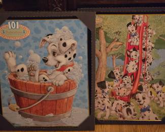 101 Dalmations wall art 