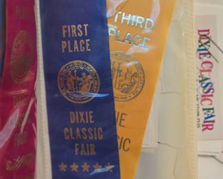 Dixie Classic Fair ribbons 
