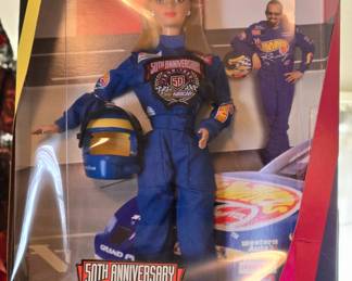 50th Anniversary Nascar Barbie 