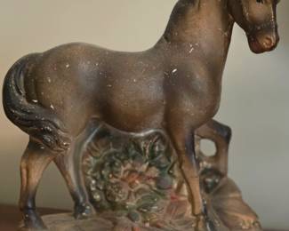Chalkware horse 